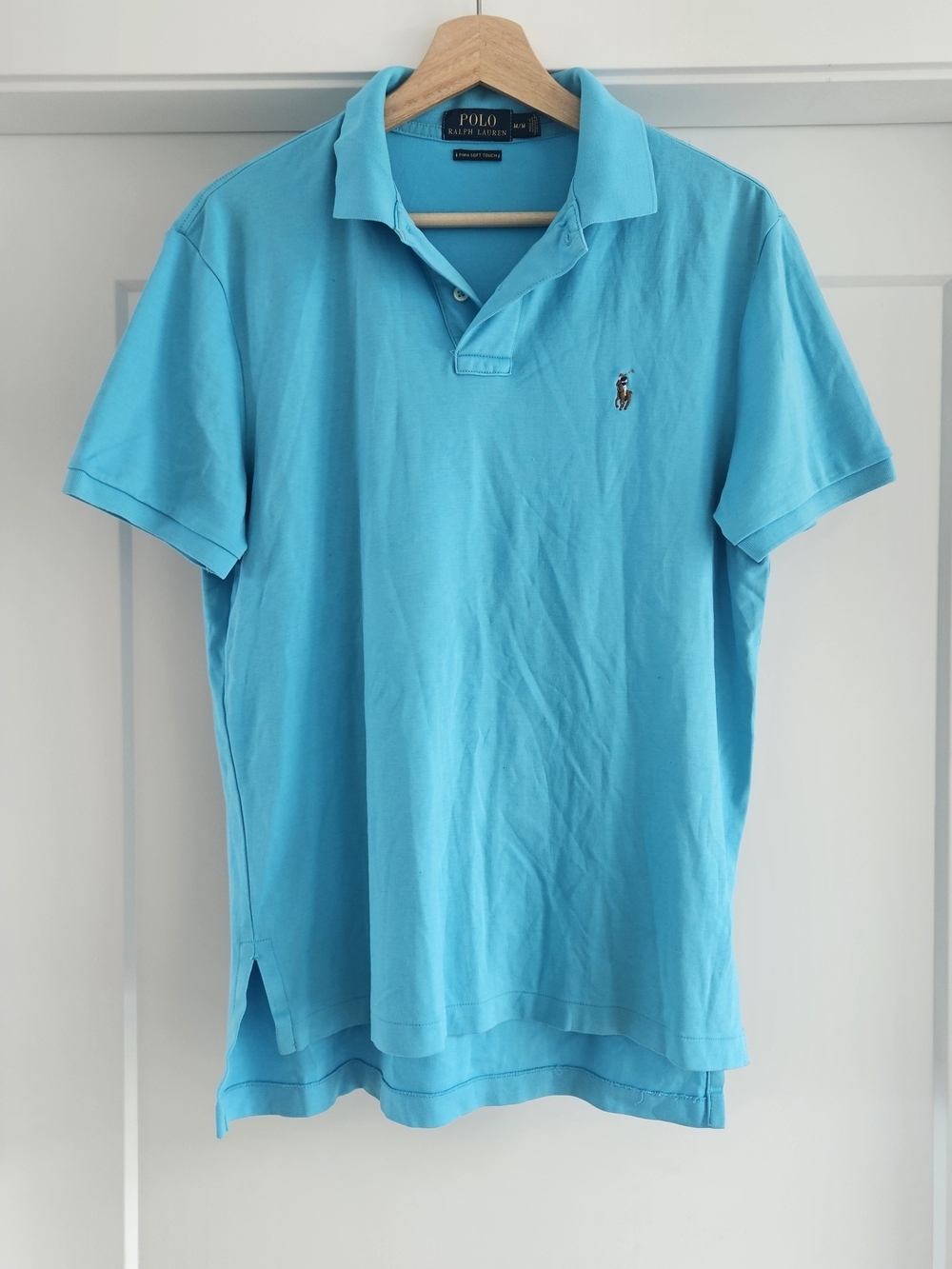 Polo by Ralph Lauren Men's Short Sleeve Polo in Turquoise